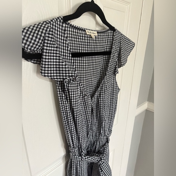For Love & Lemons Gingham Ruffle Jumpsuit | Retro Romance One-Piece | Size Small - Picture 3 of 11